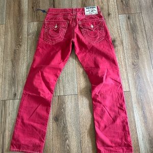 True religion straight pants, size 32w feel more like a 33-34w